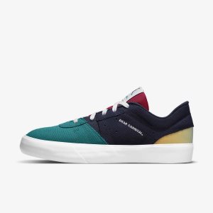 Men's Nike Air Jordan Series .04 Lifestyle Shoes Blue / Gold / White | NXFSURW-82