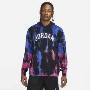 Men's Nike Air Jordan Sport DNA Hoodie Blue | UZWPEKX-14