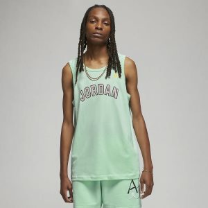 Men's Nike Air Jordan Sport DNA Tanks Mint | RWGSPUO-79