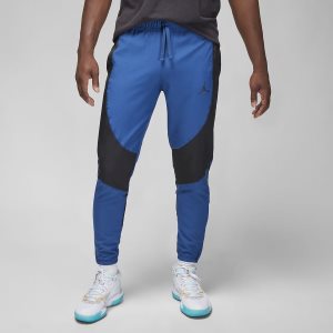 Men's Nike Air Jordan Sport Dri-FIT Pants Blue / Black / Black | UCASFDX-14