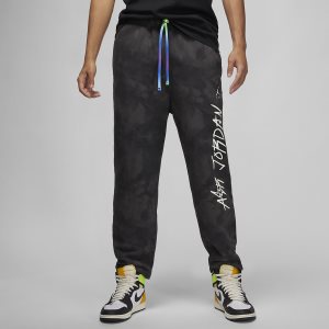 Men's Nike Air Jordan x J Balvin Pants Blue Grey / Black | ZPHRIWF-06