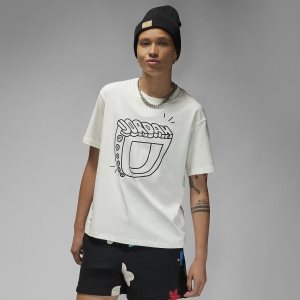 Women's Nike Air Jordan Artist Series by Mia Lee T Shirts Multicolor | NGDKOYC-04