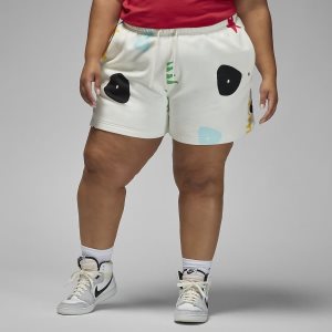 Women's Nike Air Jordan Artist Series by Mia Lee Shorts Black | YKLOXUW-26