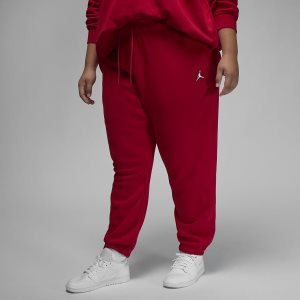 Women's Nike Air Jordan Brooklyn Pants Red / White | OZCULFI-47