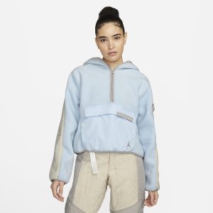 Women's Nike Air Jordan Cozy Girl Hoodie Black / Dark Grey | LRBJTVH-65
