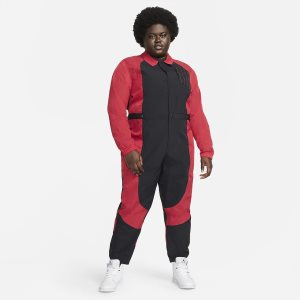Women's Nike Air Jordan Essentials Bodysuit Red / Black / Black | RXHNFES-52