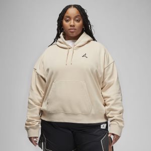 Women's Nike Air Jordan Essentials Hoodie Black | HICBLTP-53