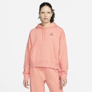 Women's Nike Air Jordan Essentials Hoodie Black | HWCNLXO-01