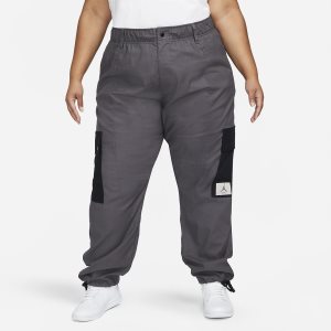 Women's Nike Air Jordan Essentials Pants Grey / Black | APMWLFC-38