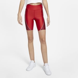 Women's Nike Air Jordan Essentials Shorts Black / Black / Red | CAOVWPB-80