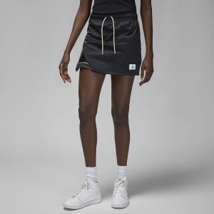 Women's Nike Air Jordan Essentials Skirts Black / Dark Grey | NFKBWCL-79