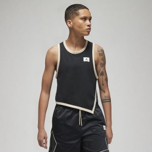 Women's Nike Air Jordan Essentials Tanks Black | USACWYG-78