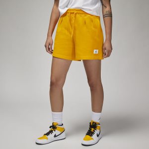 Women's Nike Air Jordan Flight Shorts Multicolor | ETYMKIC-32