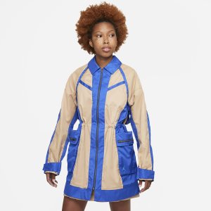 Women's Nike Air Jordan Next Utility Capsule Jackets Royal / Blue | FVLXHJZ-71