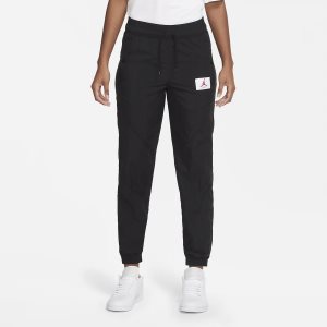 Women's Nike Air Jordan Pants Black / Black | BJAGQES-59