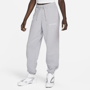 Women's Nike Air Jordan Pants Light Grey | BTRLOFV-02